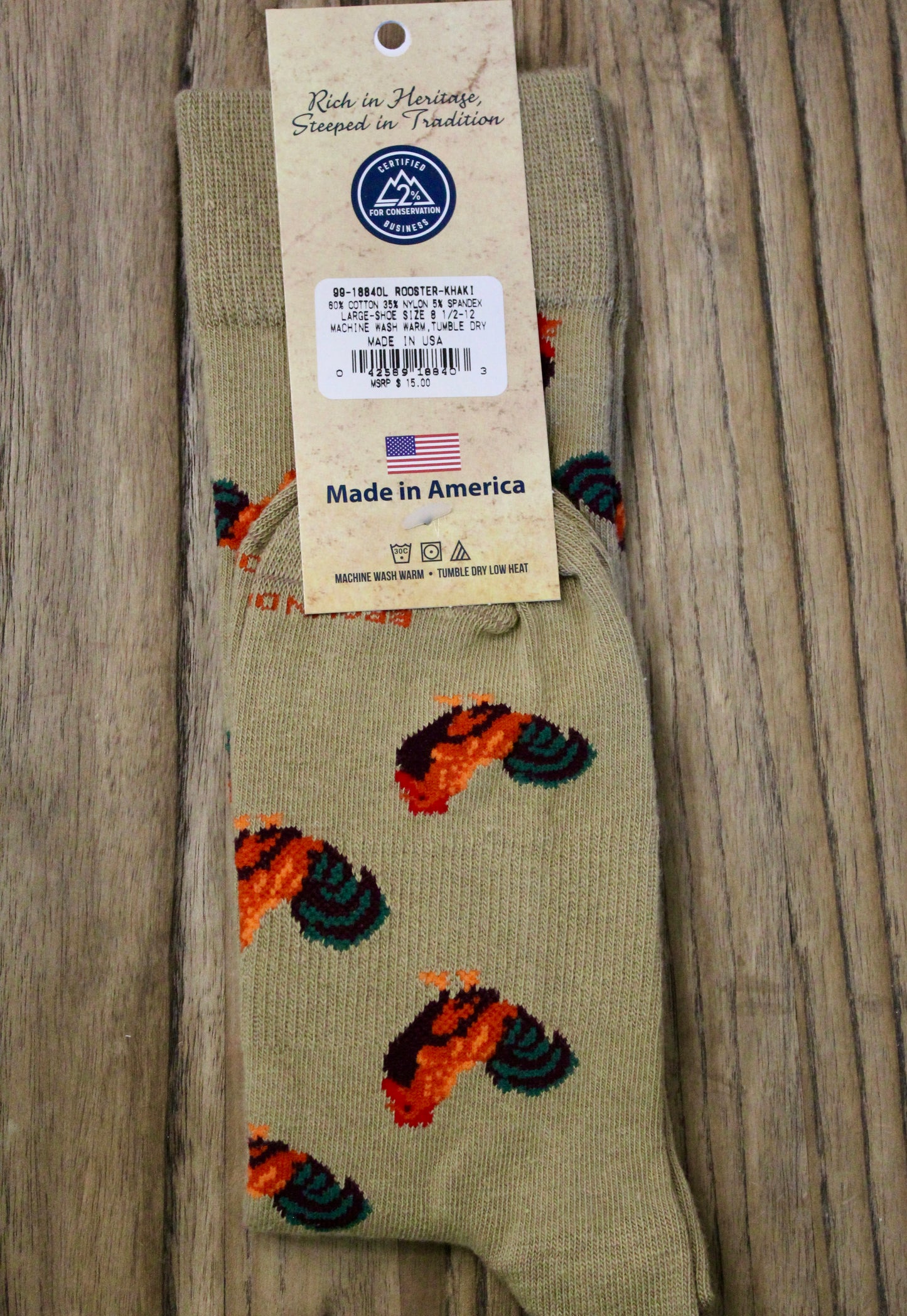 ROOSTER – Khaki Socks