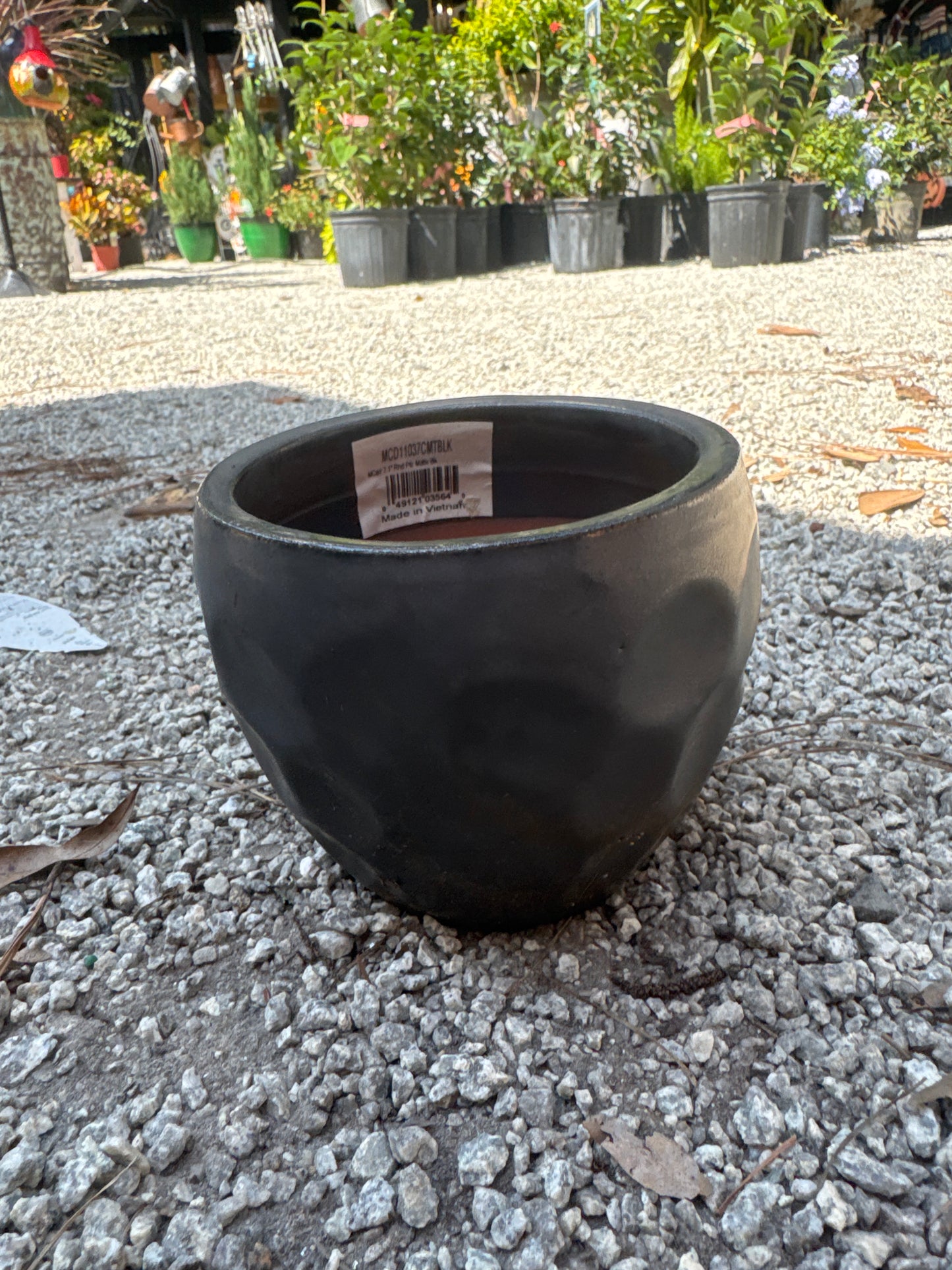 MCarr 7.1” Rnd Pltr Matte Black
