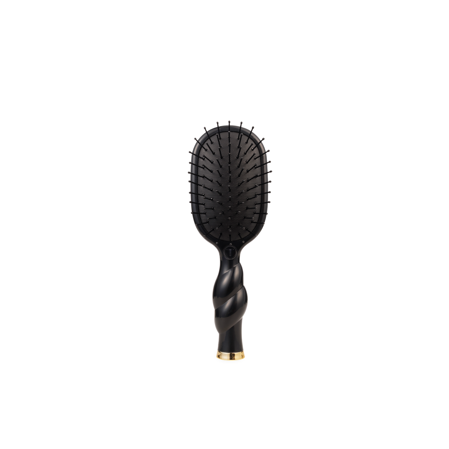 TELETIES® Mini Detangler Hair Brush – Jet Black