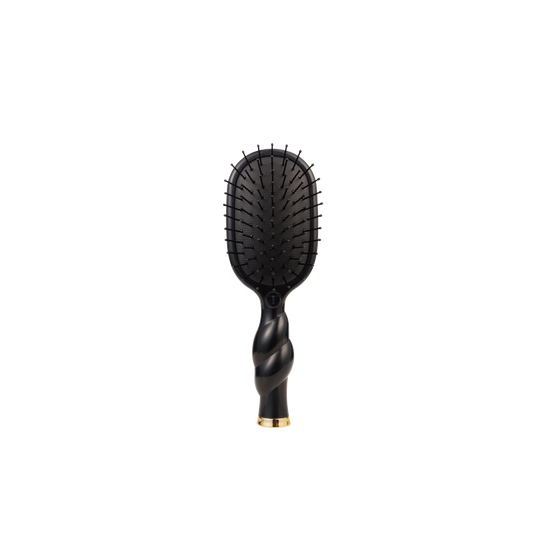 TELETIES® Mini Detangler Hair Brush – Jet Black