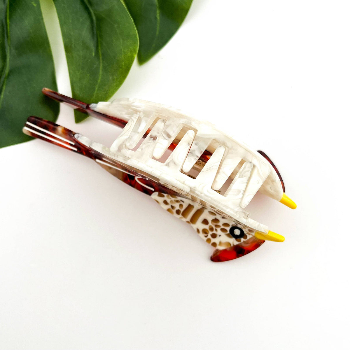 Cute Bird Acetate Hair Claw Clip–Whimsical Animal-Inspired