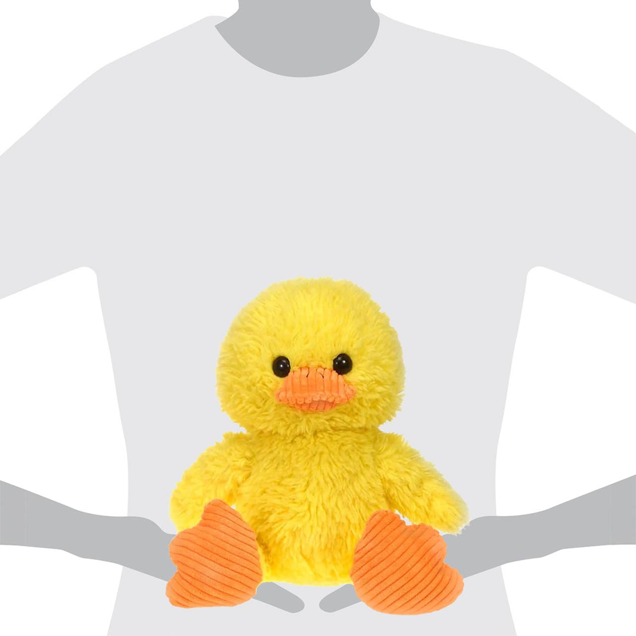Scruffy Plush Animal - Duck
