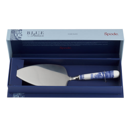 Blue Italian Cake Knife/Server (10 in)