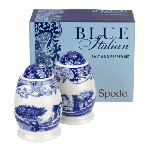 Spode Blue Italian Salt & Pepper Shakers