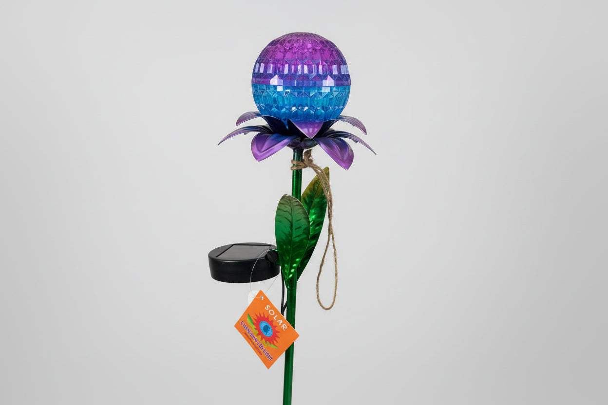 Assorted Metal Balls on Pole