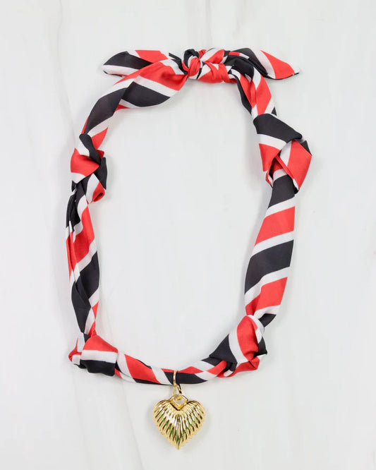 Serafina Scarf Charm Necklace