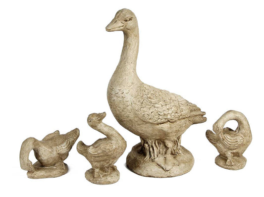 🦢 Athens Stone Casting Goose Set