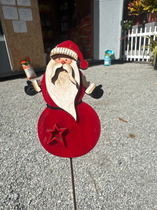 Assorted Wooden Christmas Pick