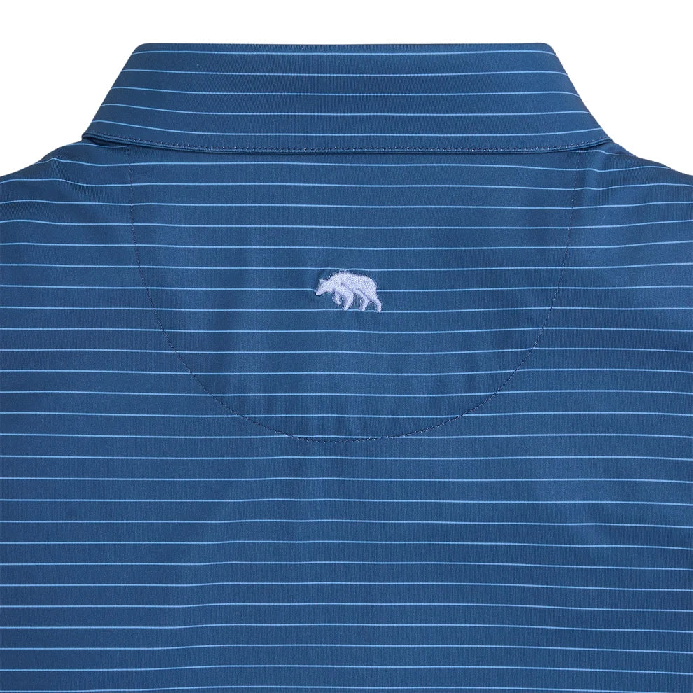 Atlantic Stripe Performance Polo - Ensign Blue Regular price$105.00