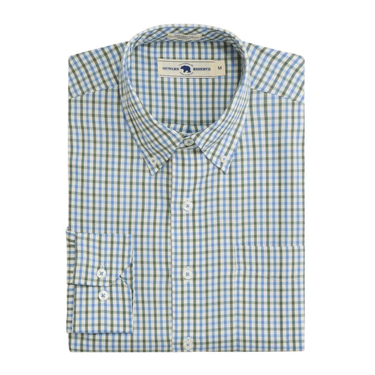 Onward Reserve Wentworth Tailored Fit Brushed Performance Twill - Skyride