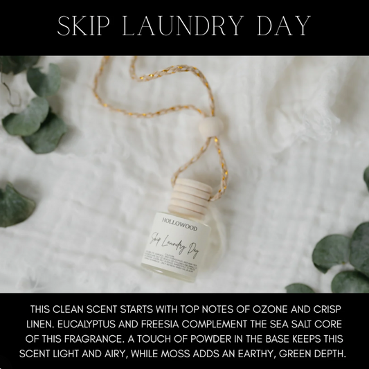 Hollowood Everyday Car Diffuser: Skip Laundry Day