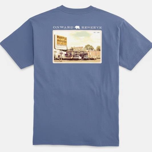 Waffle House Postcard Tee