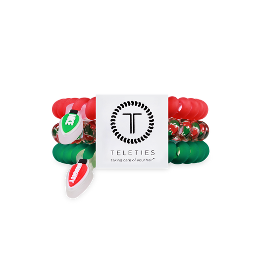 Teleties Spiral Hair Coils | Small | Naughty or Nice Hair Ties