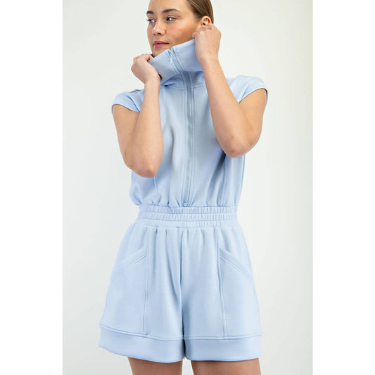 ✨ Luxe Sleeveless Romper
