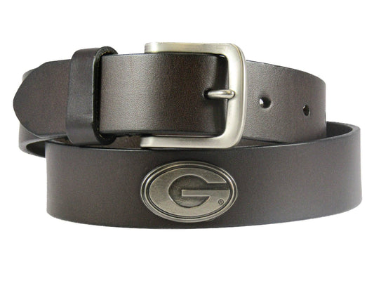 Zep-Pro Georgia Bulldogs Full-Grain Leather Belt