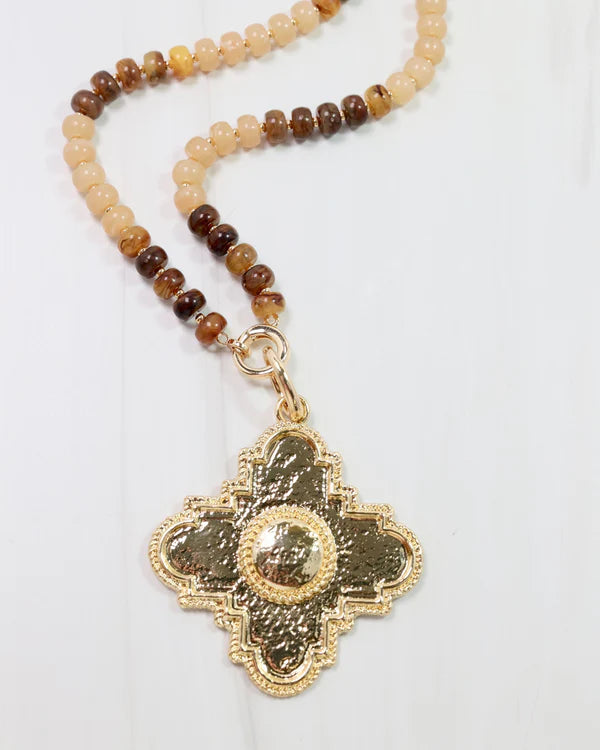 Paloma Cross Charm