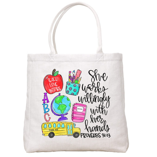 Teacher Tote Proverbs 31:43