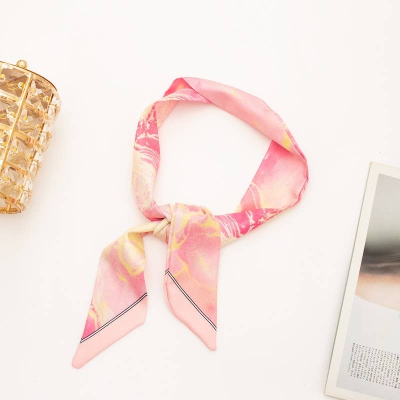 Silken Ribbon Twilly Scarves