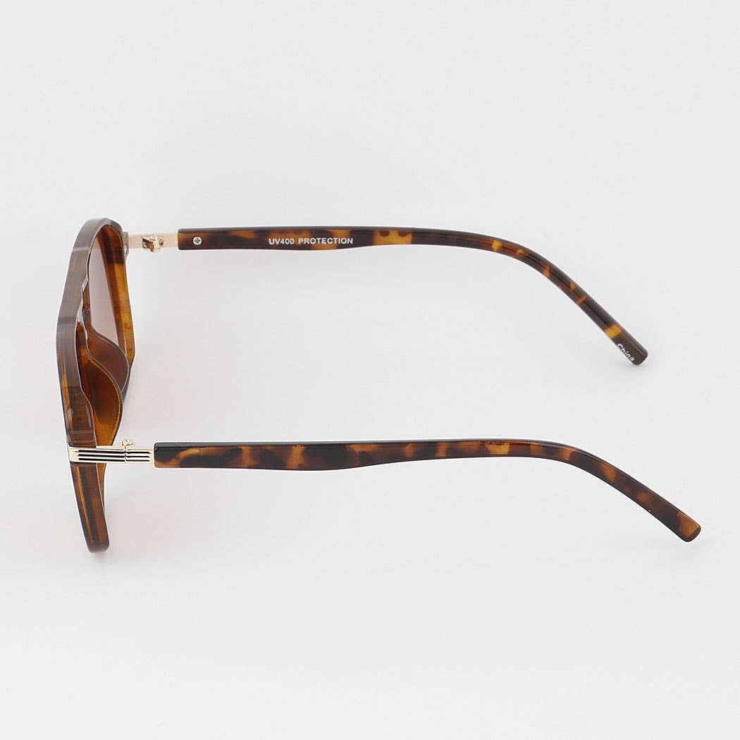 Straight Aviator Sunglasses