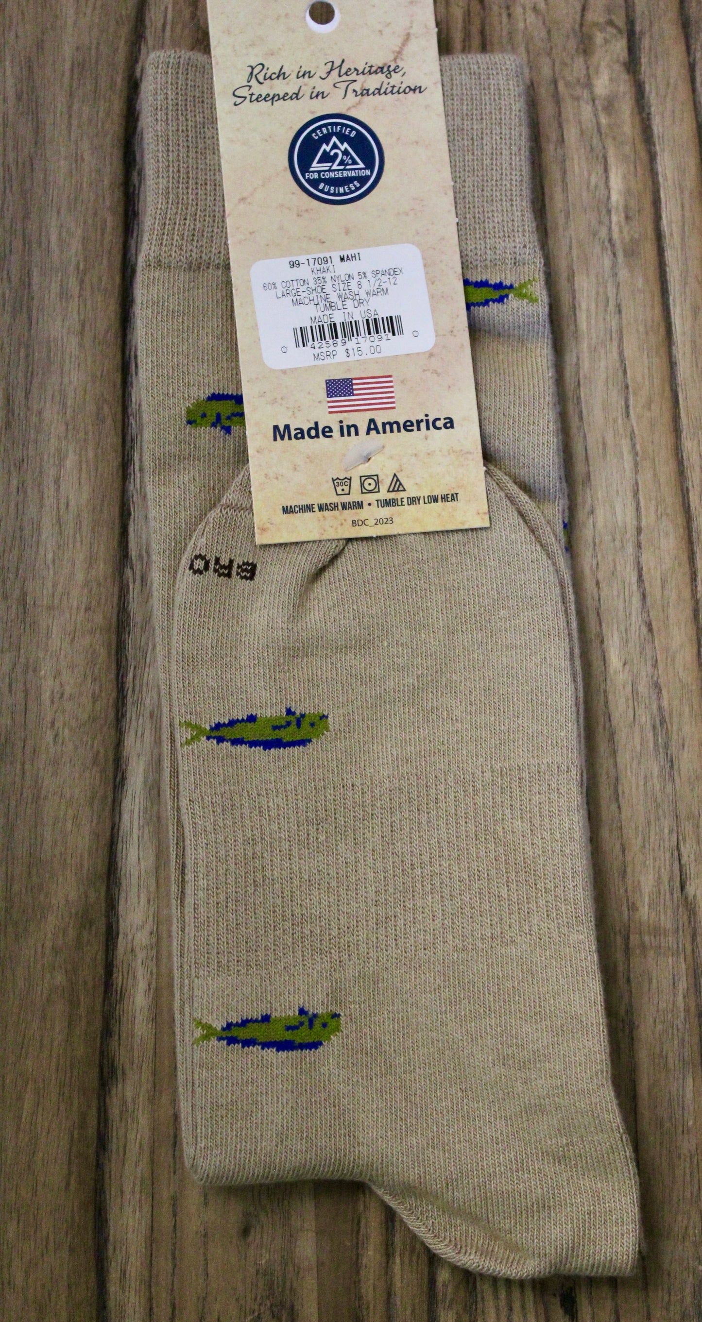 Mahi – Khaki Socks