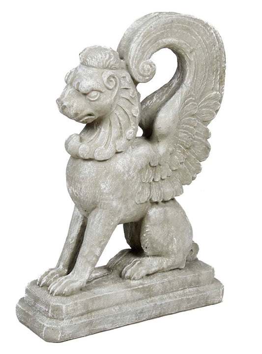 🦅 Athens Stonecasting Griffin Statue