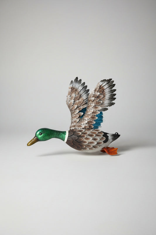 Metal Flying Duck 21.5" x 24"