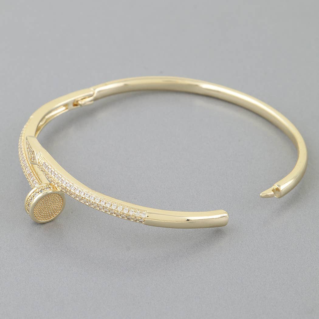 Bejeweled Nail Wrap Bracelet