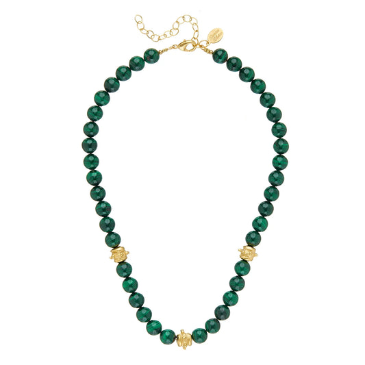 Susan Shaw Bailey Green Necklace