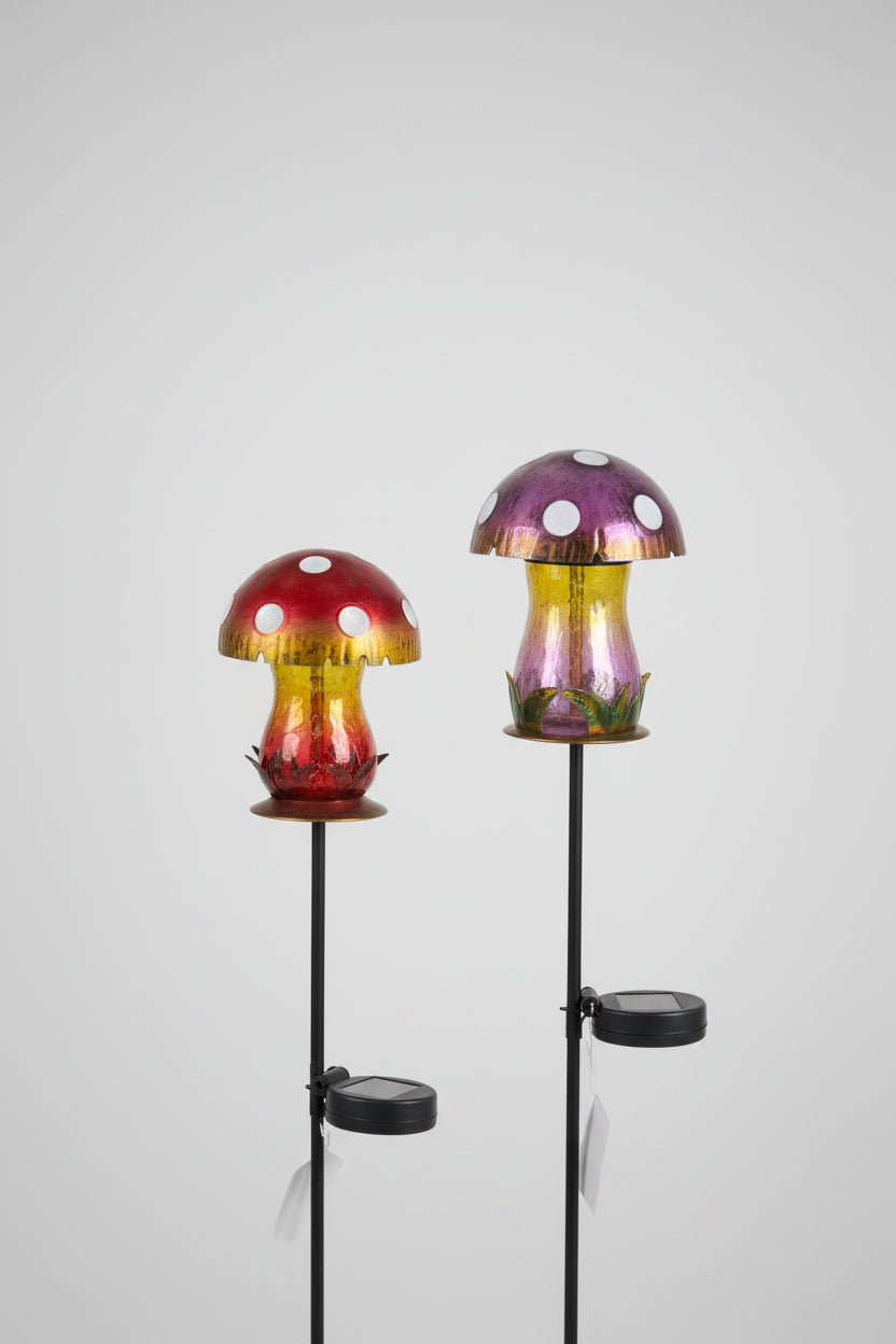 Assorted Mushroom Yard Decor
