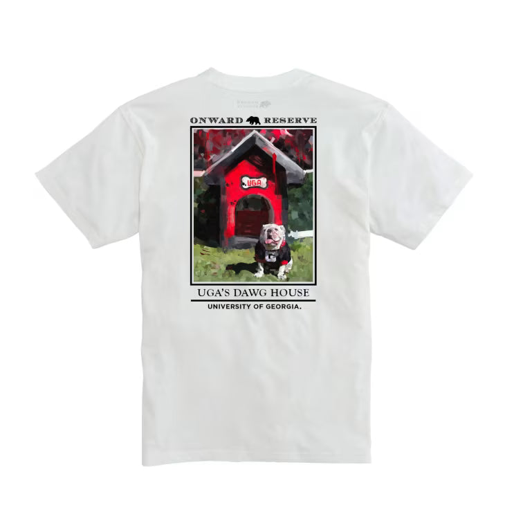 Onward Reserve UGA Dawg House White Tee