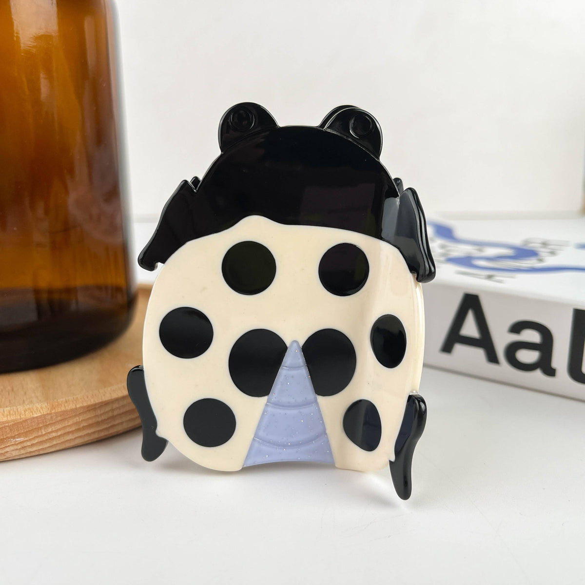 Cartoon Ladybug Hair Clip, Summer Claw Clips