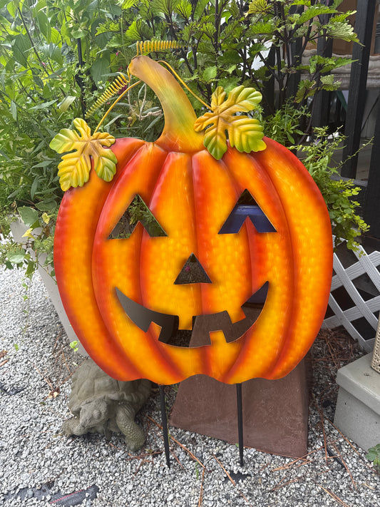 Metal Jack O lantern