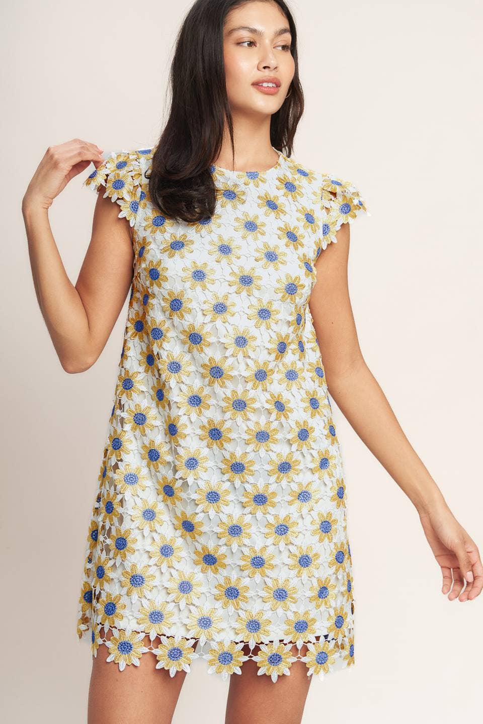 Georgia Southern Game Day Daisy Dress
