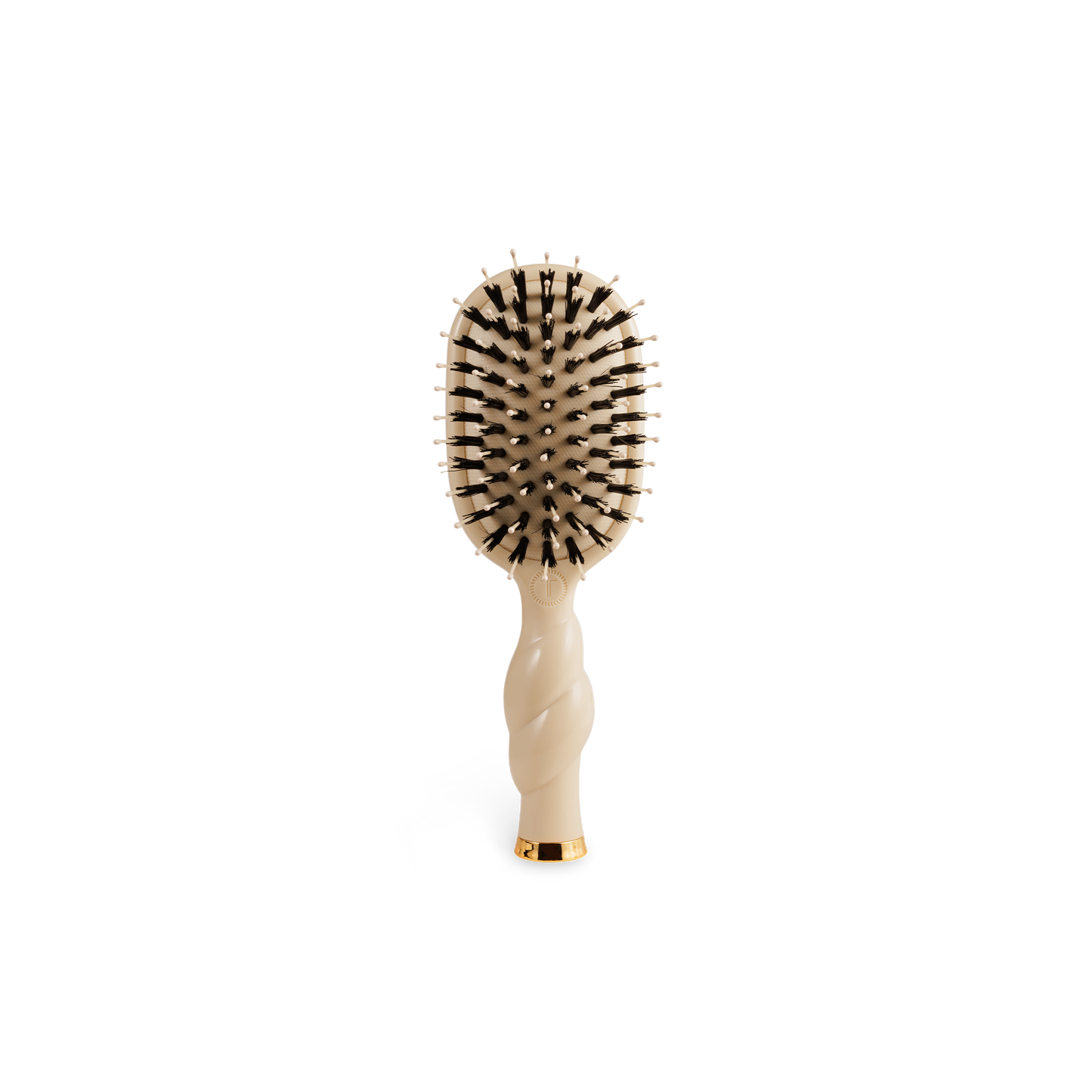 TELETIES® Mini Boar Bristle Hair Brush – Tan