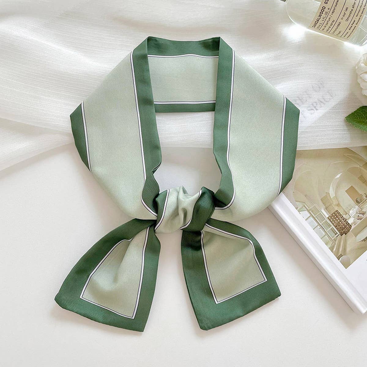 Long Thin Ribbon Scarf