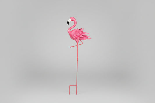 Small Flamingo Yard Stake