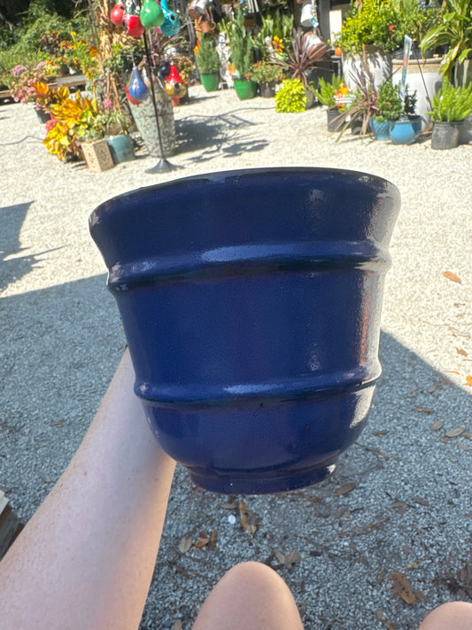 MCarr Rnd Pltr Lt Blue 7.1"