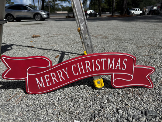 Christmas Metal Merry Christmas