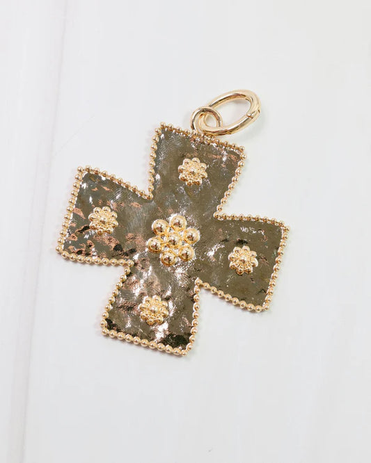 Carol Small Cross Charm