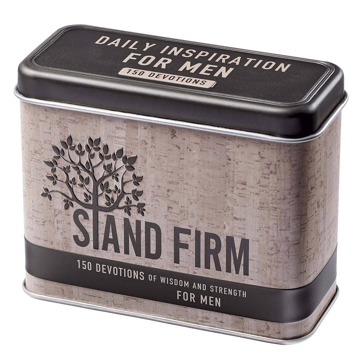Stand Firm Devotional Cards in a Tin