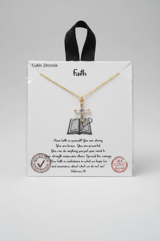 Faith Cross Necklace