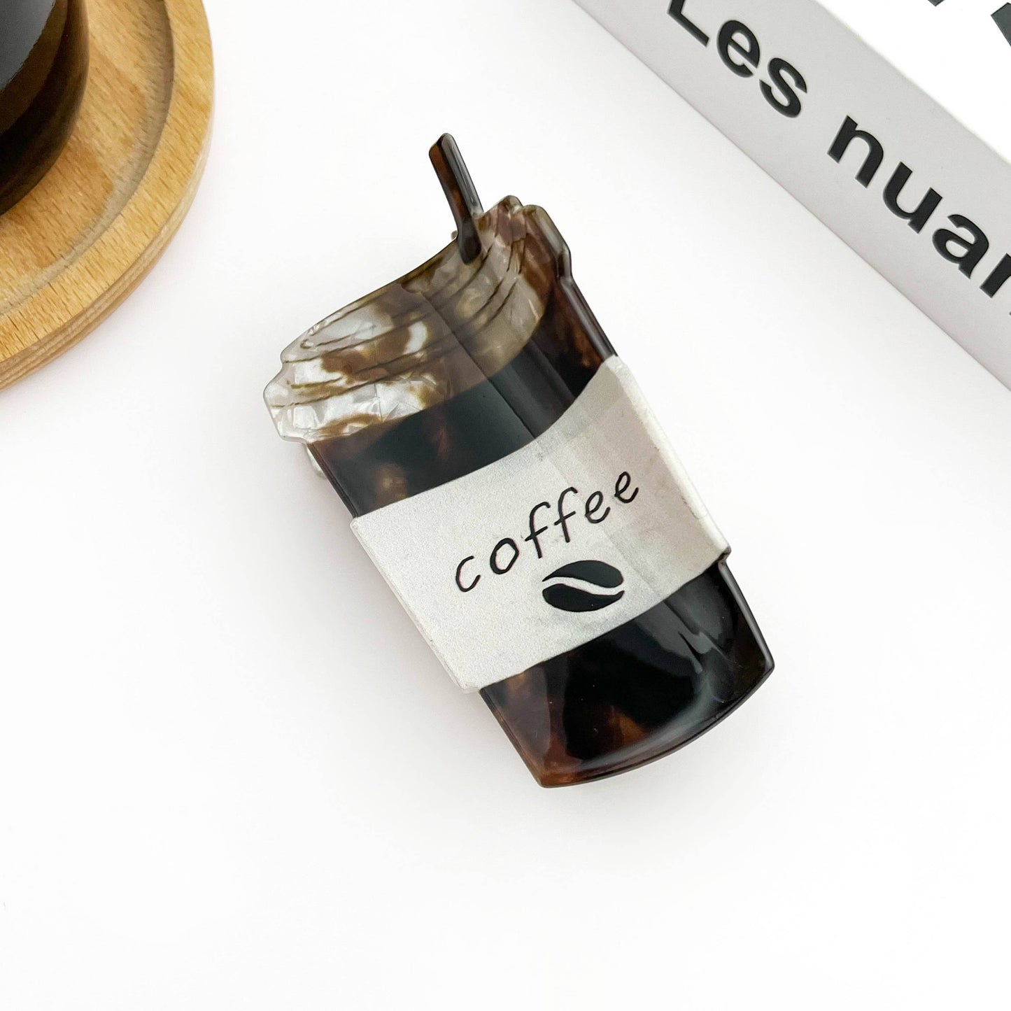 Coffee Cup Shaped Hair Claw