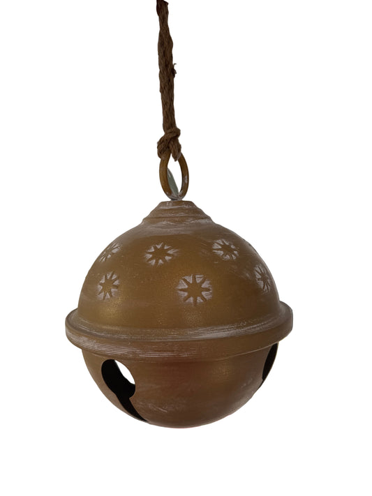 Large Gold Metal Bell