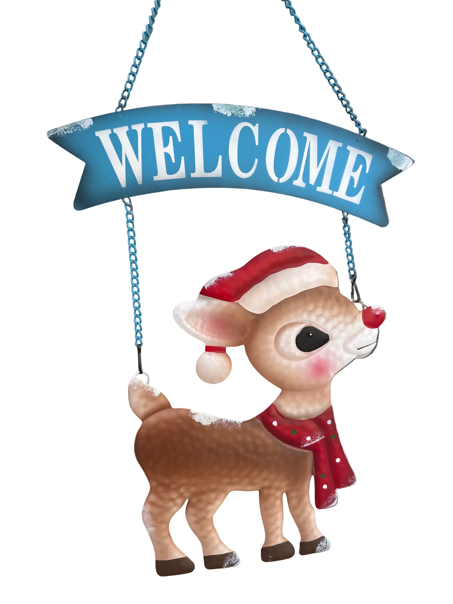 Christmas Metal Hanging Reindeer