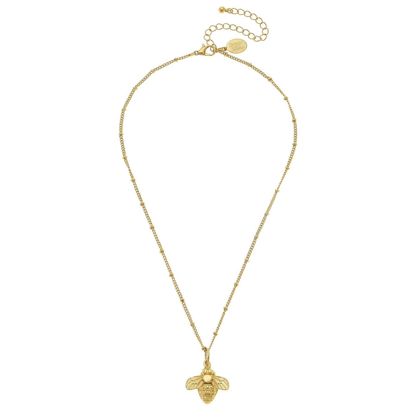 Susan Shaw Gold Bee Necklace