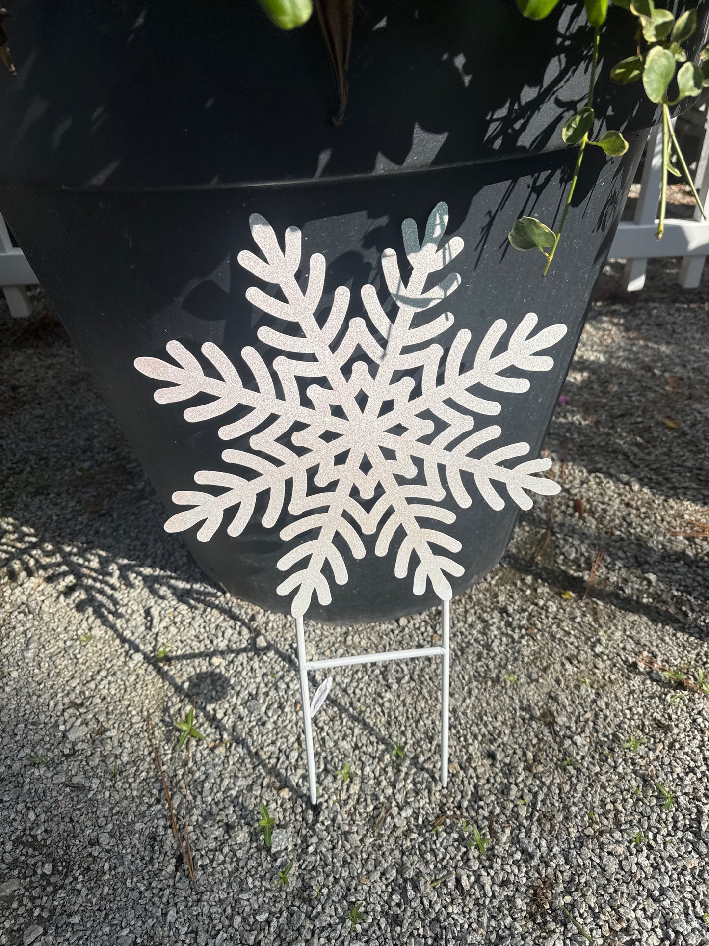 Assorted 14" Metal Snowflakes