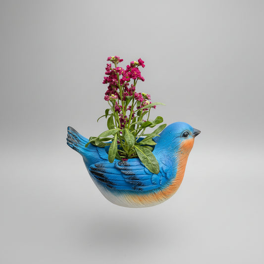 Esschert Design 9.4” Tall x 14” Long Resin Indoor/Outdoor Planter Classic garden charm with lightweight, everyday durability