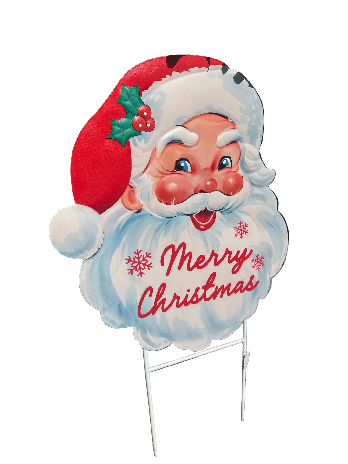 Merry Christmas Santa Head