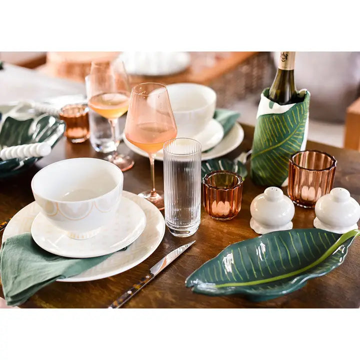 Coton Colors Palm 12 Shaped Tray