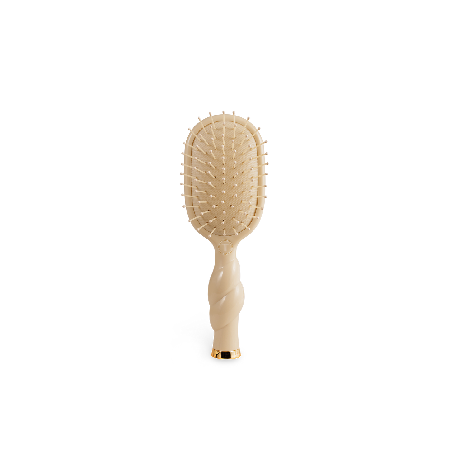 TELETIES Mini Detangler Hair Brush – Cream